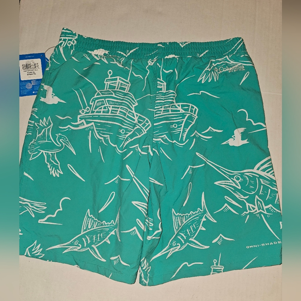 Columbia‎ Boys Swimming Trunks Size XL 18/20 NWT - Picture 4 of 4